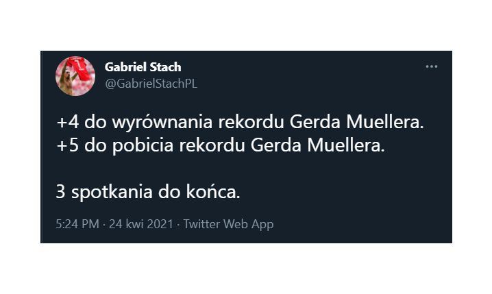 TYLE brakuje jeszcze Lewandowskiemu do pobicia rekordu Gerda Mullera!